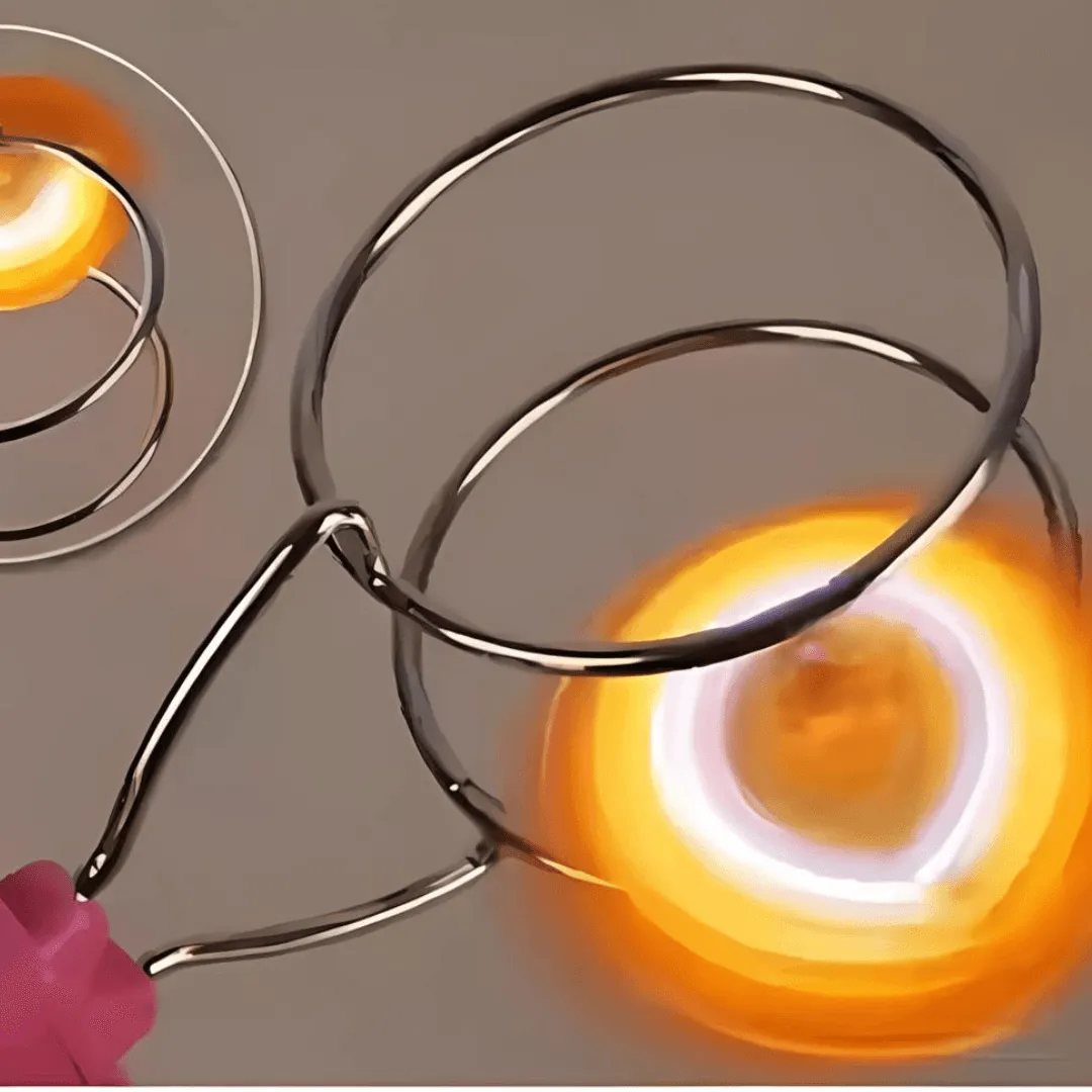 1 Light-Up Gyroscope with colorful LEDs