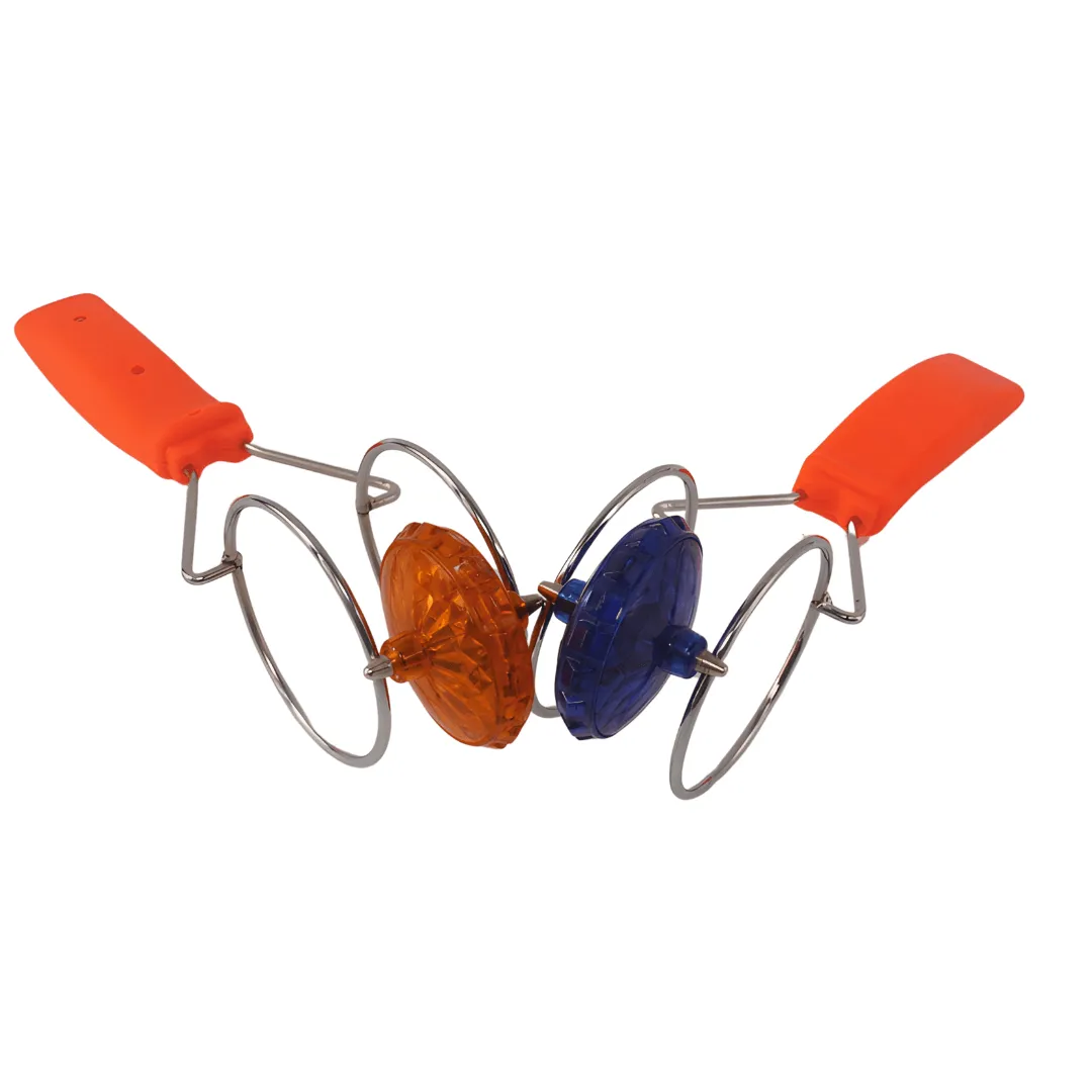1 Light-Up Gyroscope with colorful LEDs