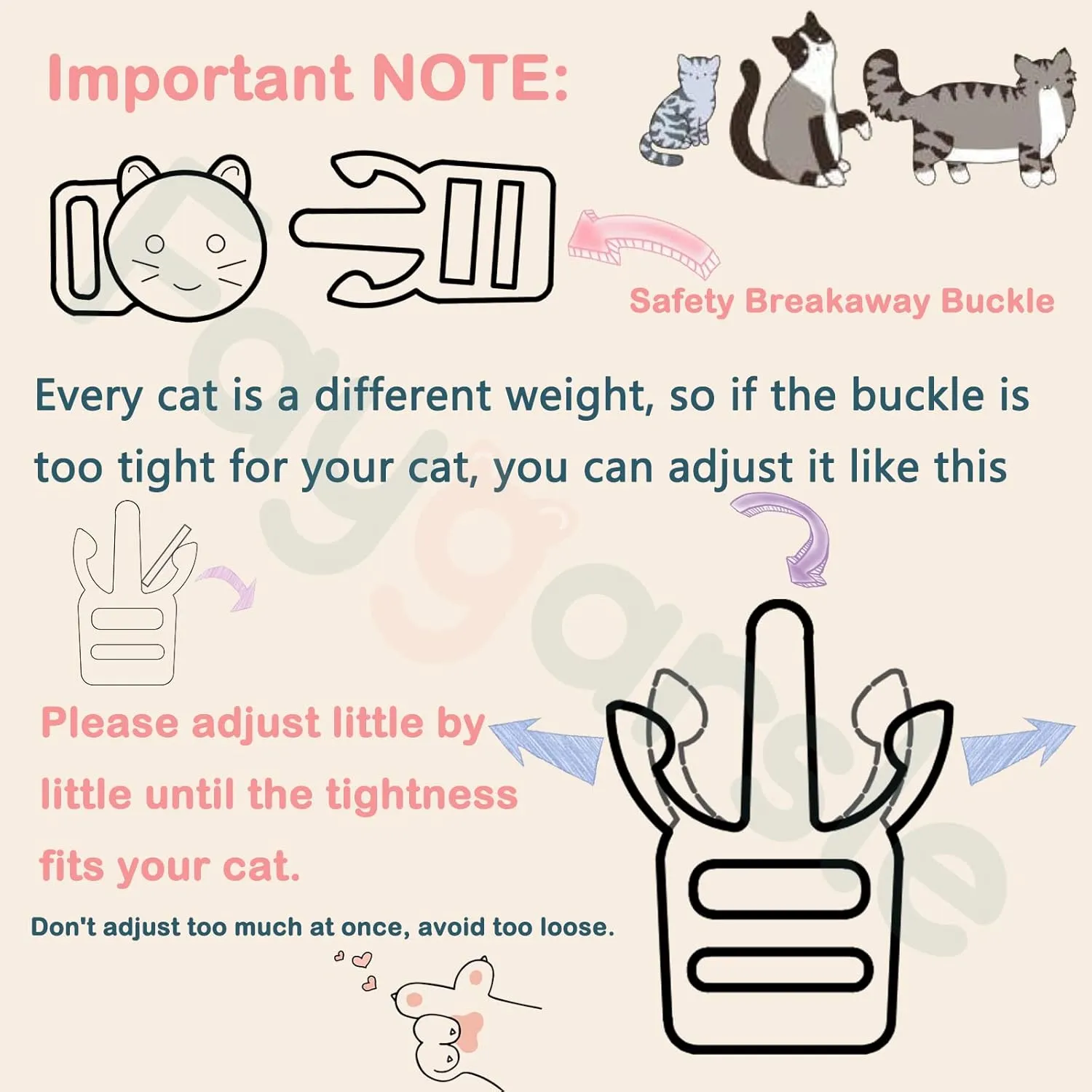 2 Pack Denim Breakaway Cat Collars with Bell Cat Paw Pendant Kitty Kitten Collars Blue Collar for Female Girl Cats Male Boy Cats Star Print