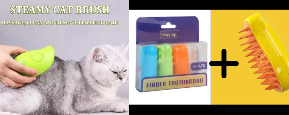 3-in-1 Pet Care Brush