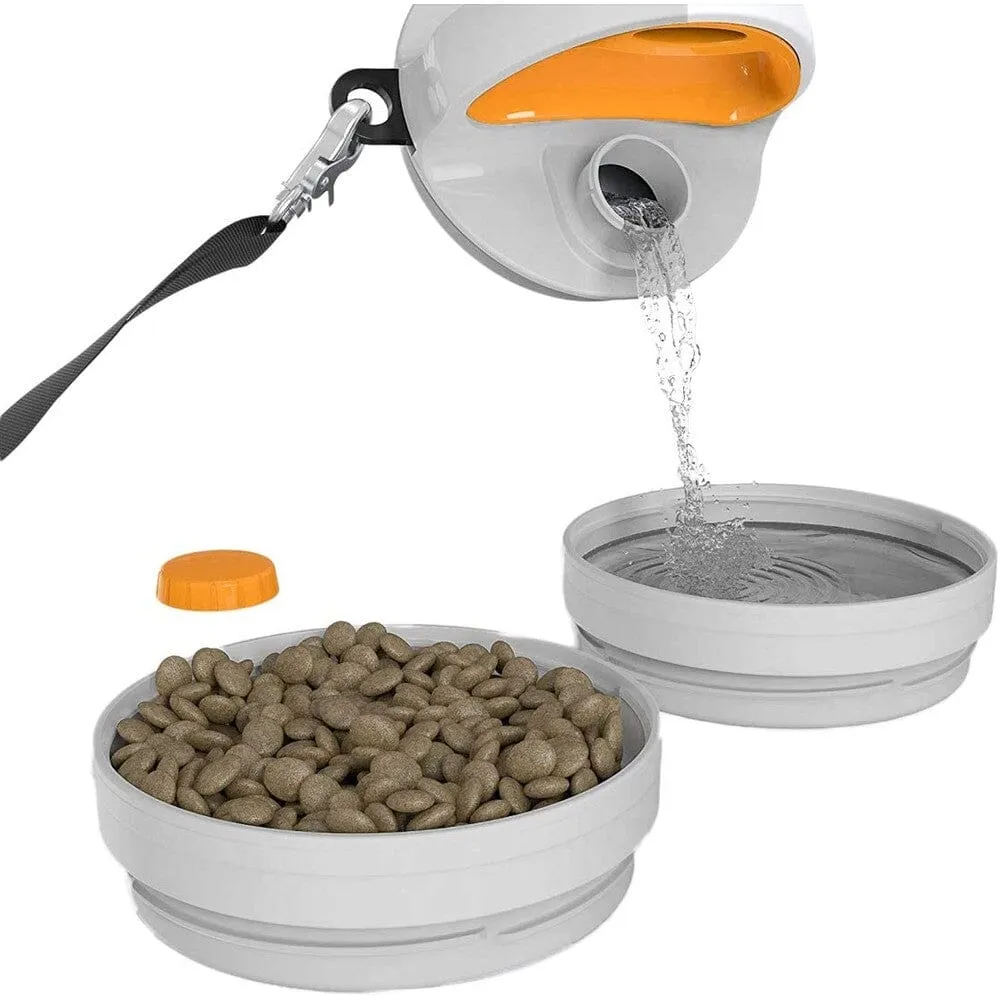 4-in-1 SitStayGo Grab n' Go Pet Dinette and Leash