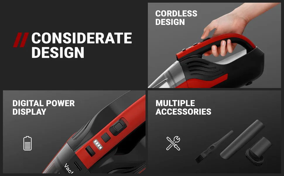 50% off Amazon price! Pet Hair Handheld Vacuum Hand Vacuum Cordless Rechargeable