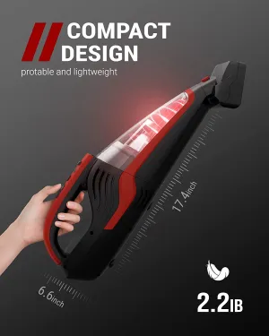 50% off Amazon price! Pet Hair Handheld Vacuum Hand Vacuum Cordless Rechargeable