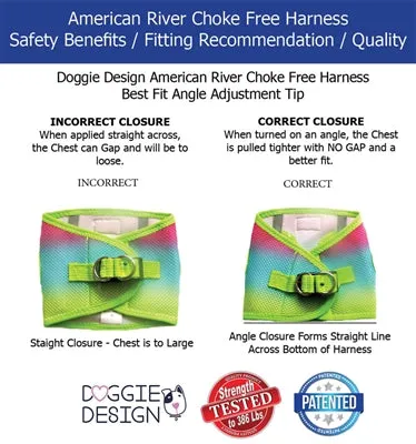 American River Ultra Choke Free Soft Mesh Dog Harness™ - Fossil Brown