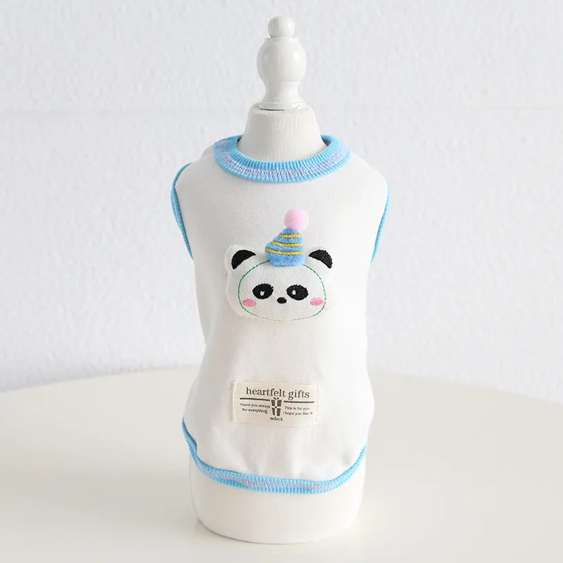 Animal Doll Decor Soft Dog Cat Vest