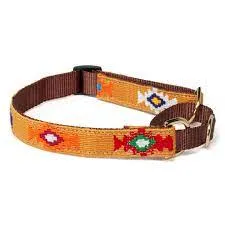 ATWCW God's Eye Gold - Mayan Artisan-Handmade Cat Collars