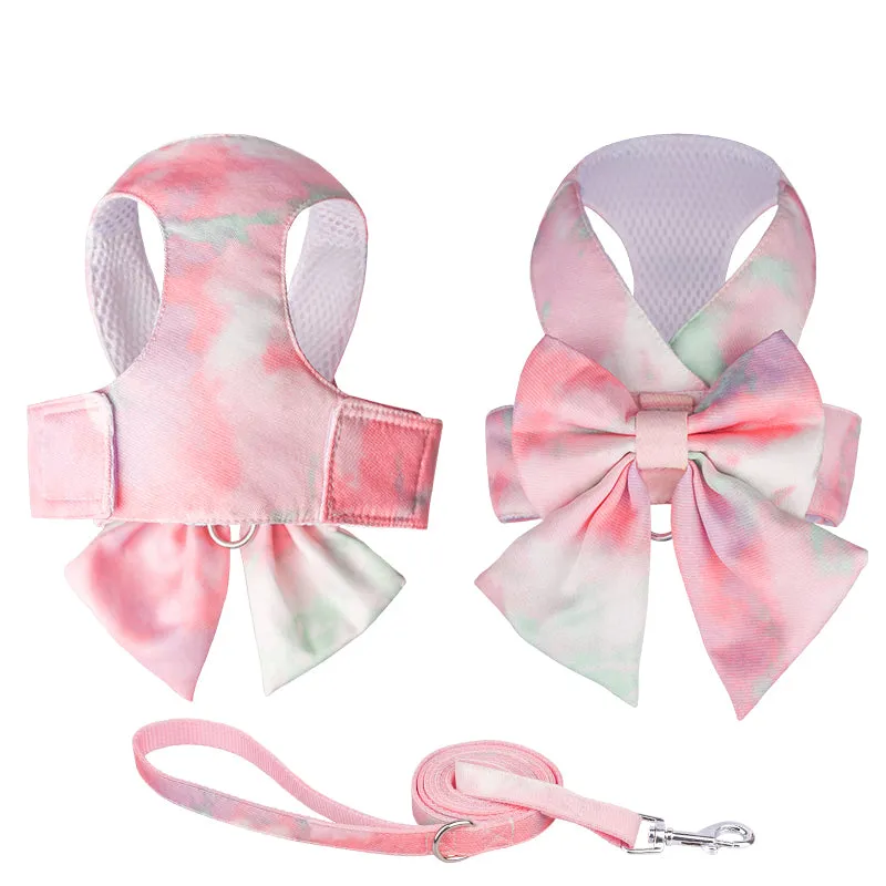 Bow Harness & Leash Set