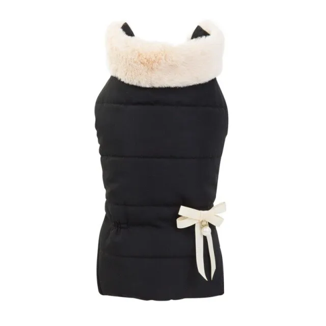 Bowknot Thicken Dog Jacket
