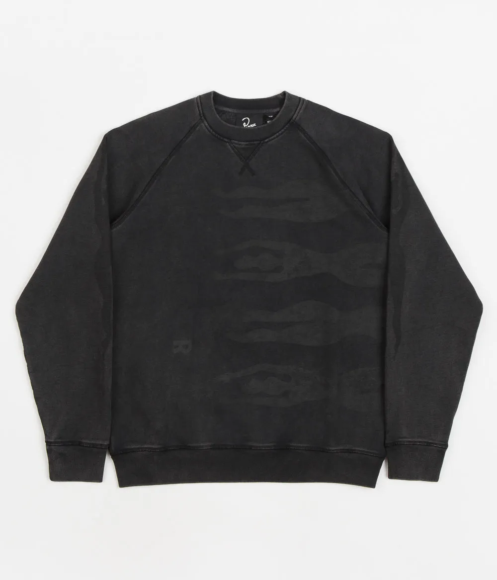 by Parra Swimming With Pets Crewneck Sweatshirt - Asphalt Grey