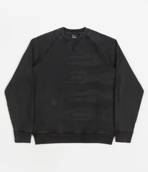 by Parra Swimming With Pets Crewneck Sweatshirt - Asphalt Grey