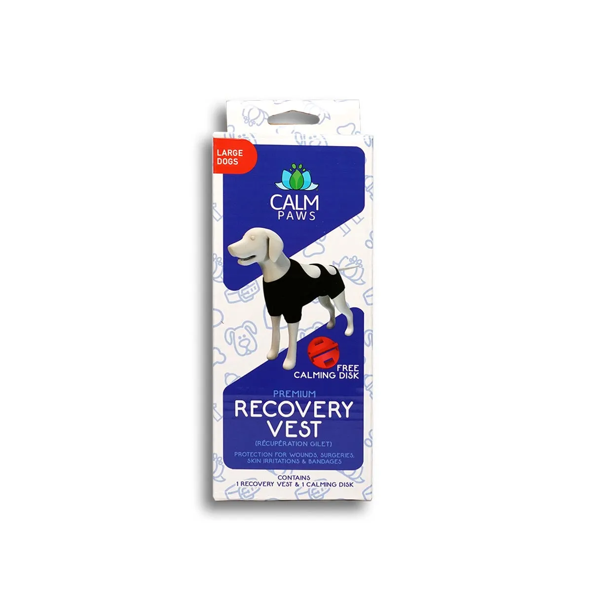 Calm Paws Calming Recovery Vest (5 Sizes)