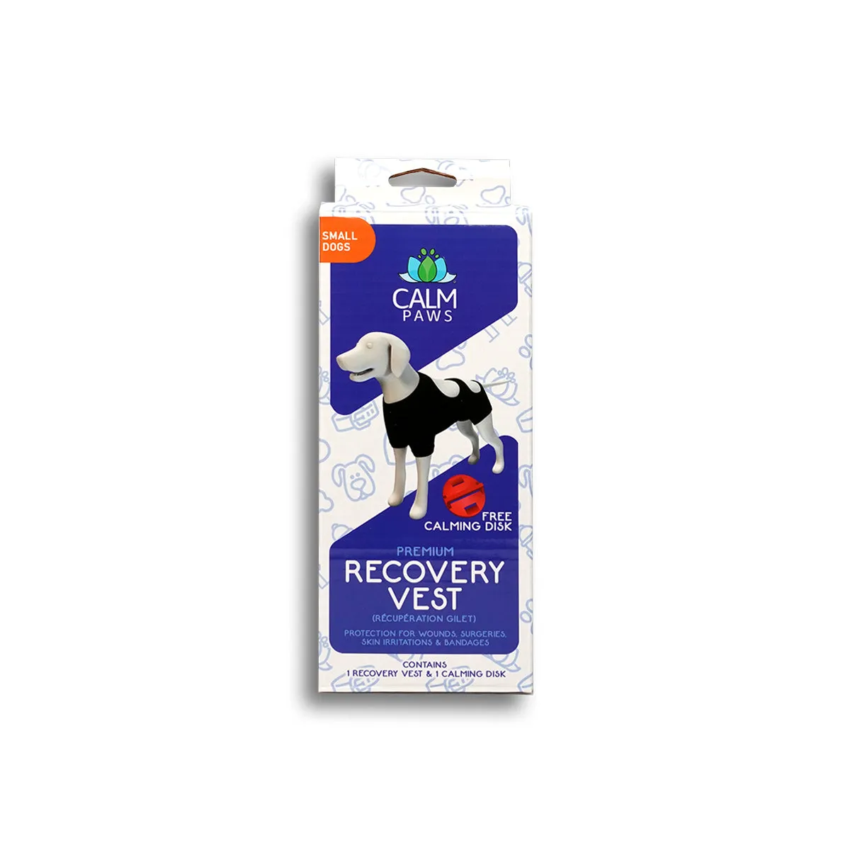 Calm Paws Calming Recovery Vest (5 Sizes)