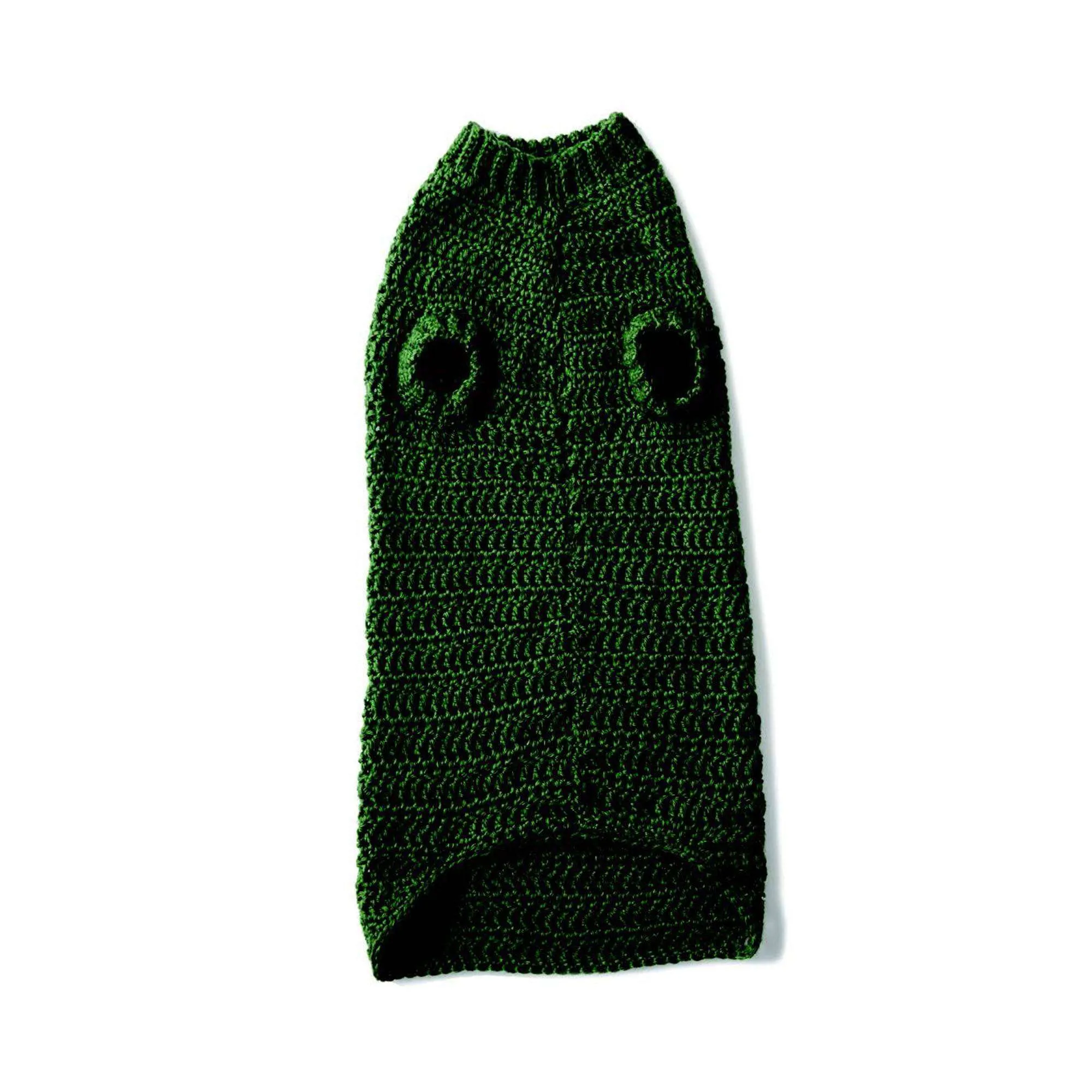 Caron Crochet Dapper Pup Sweater