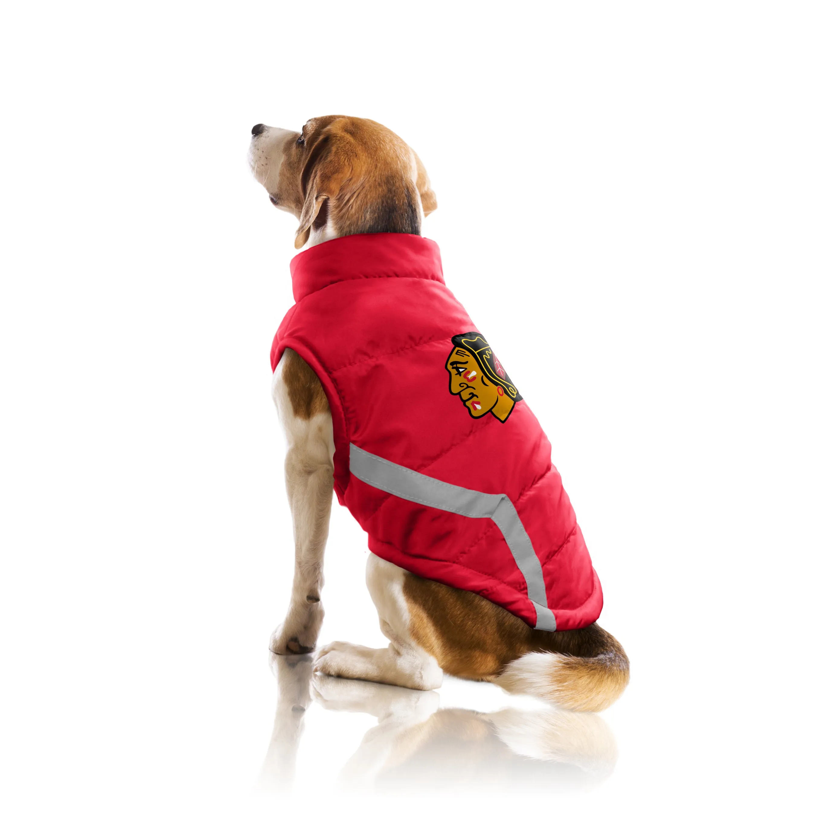 Chicago Blackhawks Pet Puffer Vest