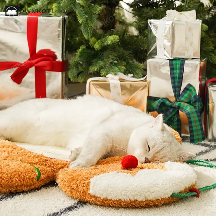 Christmas Gingerbread Man Soft Pet Pad