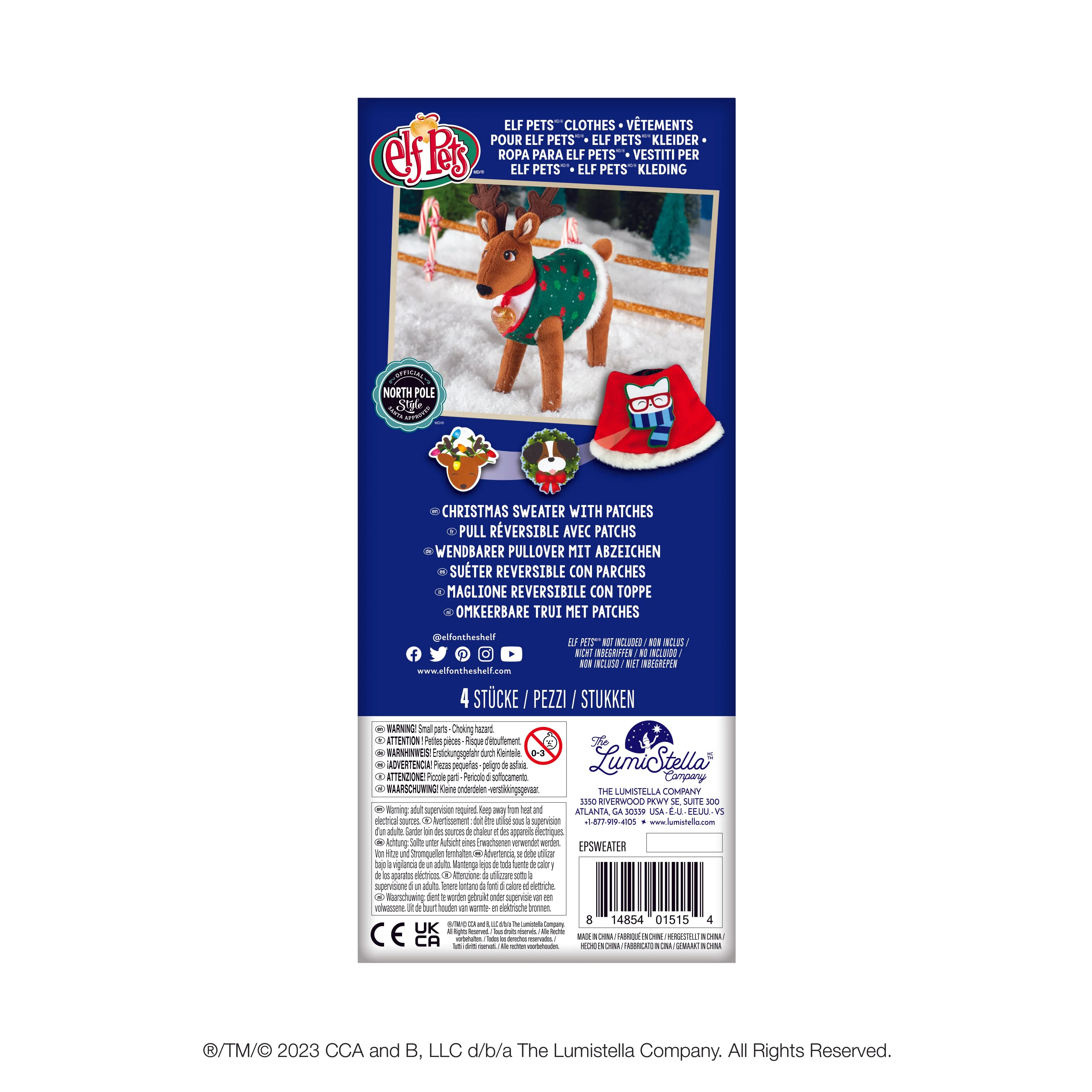 Claus Couture Collection® <br> Elf Pets® Christmas Sweater