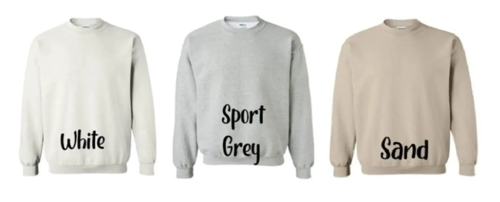 Colorful Custom Pet Portrait Crewneck Sweatshirt