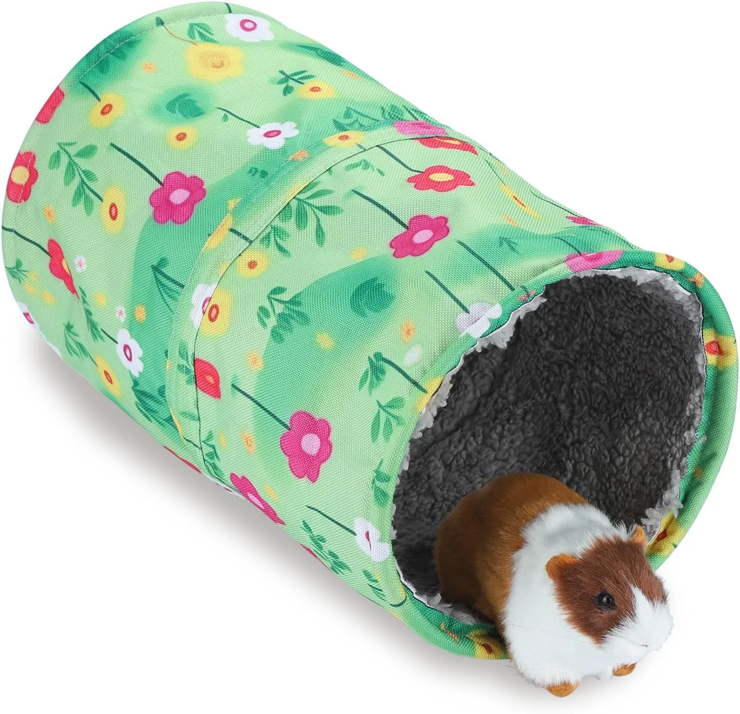 Cute Floral Guinea Pig Hideout Tunnel Bunny Tunnel Guinea Pig Tunnels and Tubes Hamster Tunnel Soft Tunnel