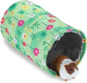 Cute Floral Guinea Pig Hideout Tunnel Bunny Tunnel Guinea Pig Tunnels and Tubes Hamster Tunnel Soft Tunnel