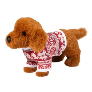 Dachshund w/ Sweater 6" Plush