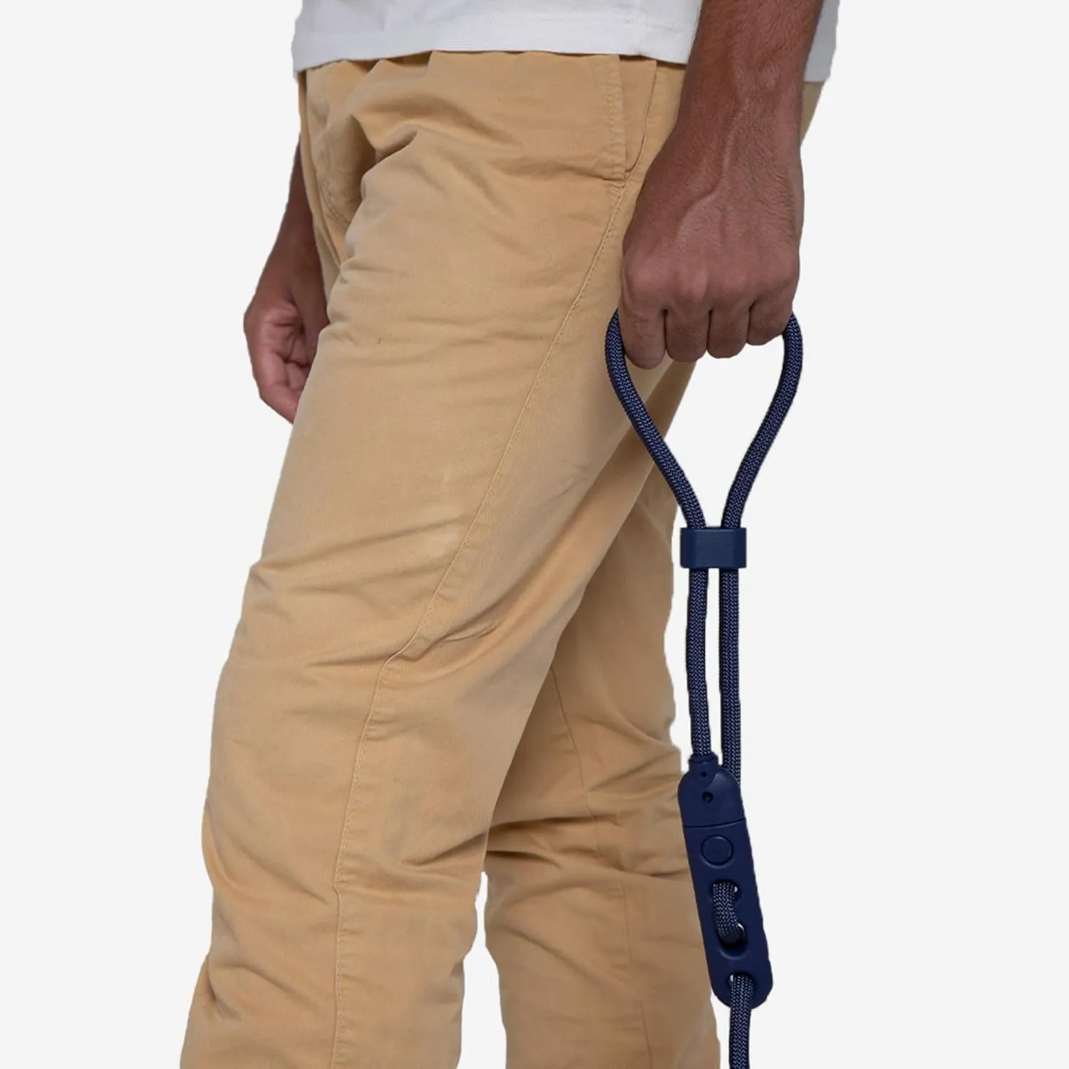 Deep Blue 4-in-1 Hands-Free Dog Leash  Adjustable for Crossbody, Waist, Long Leash, or Tether Use  Stylish, Lightweight, and Comfortable for Everyday Walks