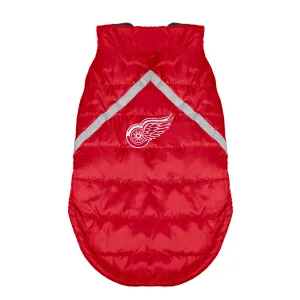 Detroit Red Wings Pet Puffer Vest