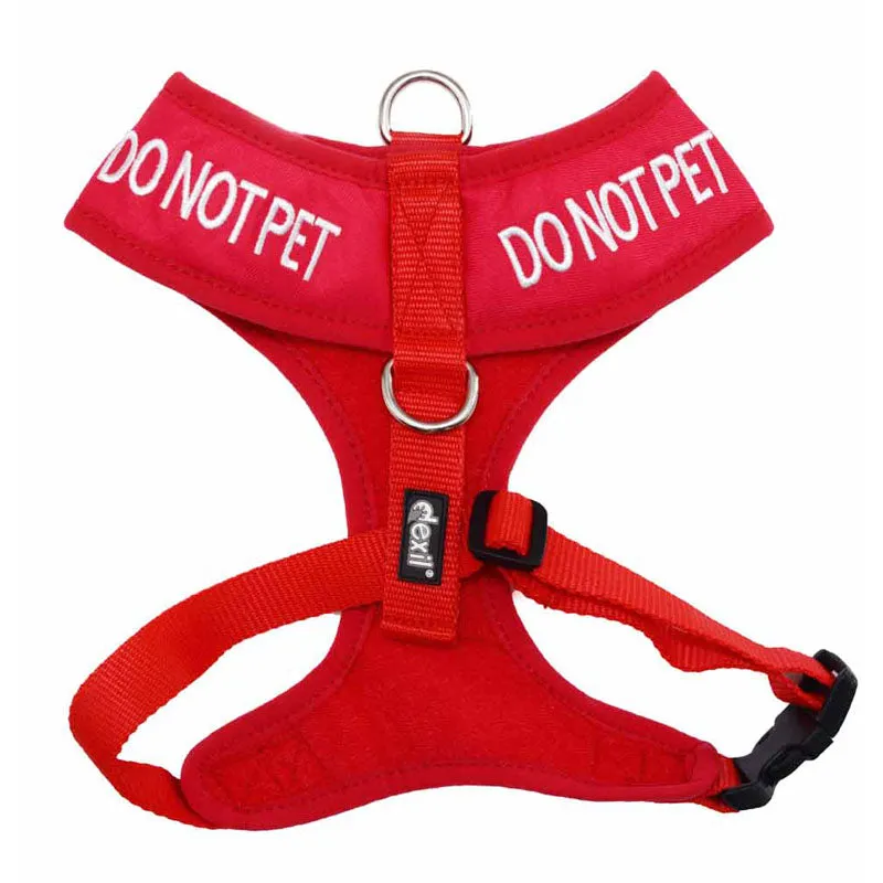 DO NOT PET - XS adjustable Vest Harness