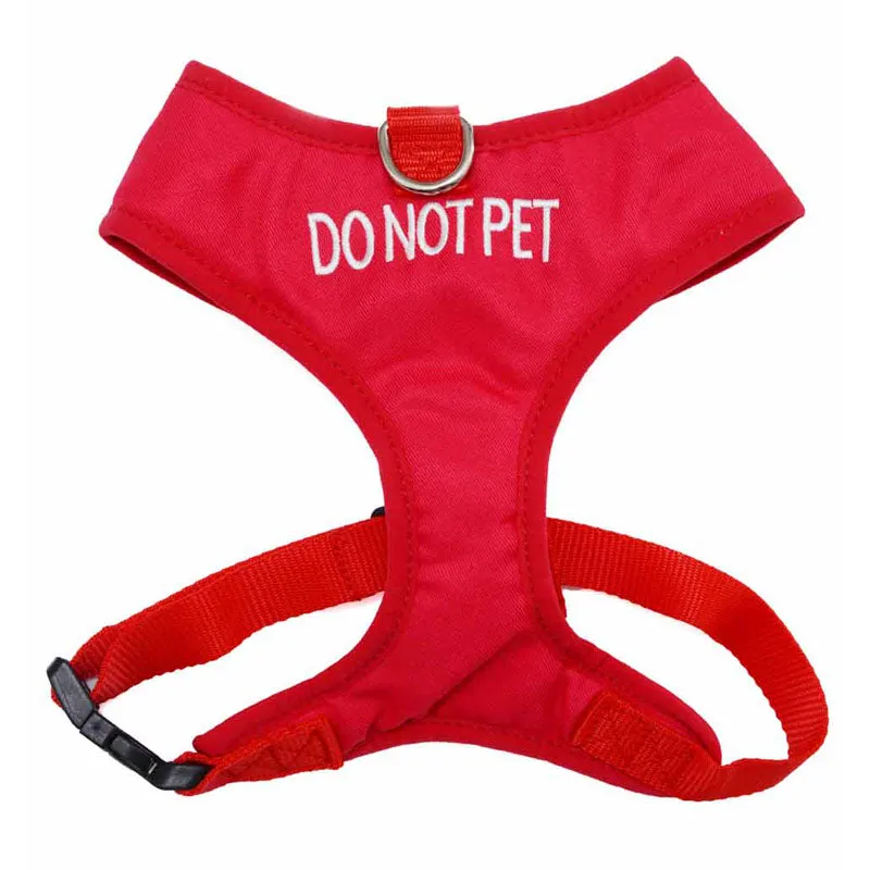 DO NOT PET - XS adjustable Vest Harness