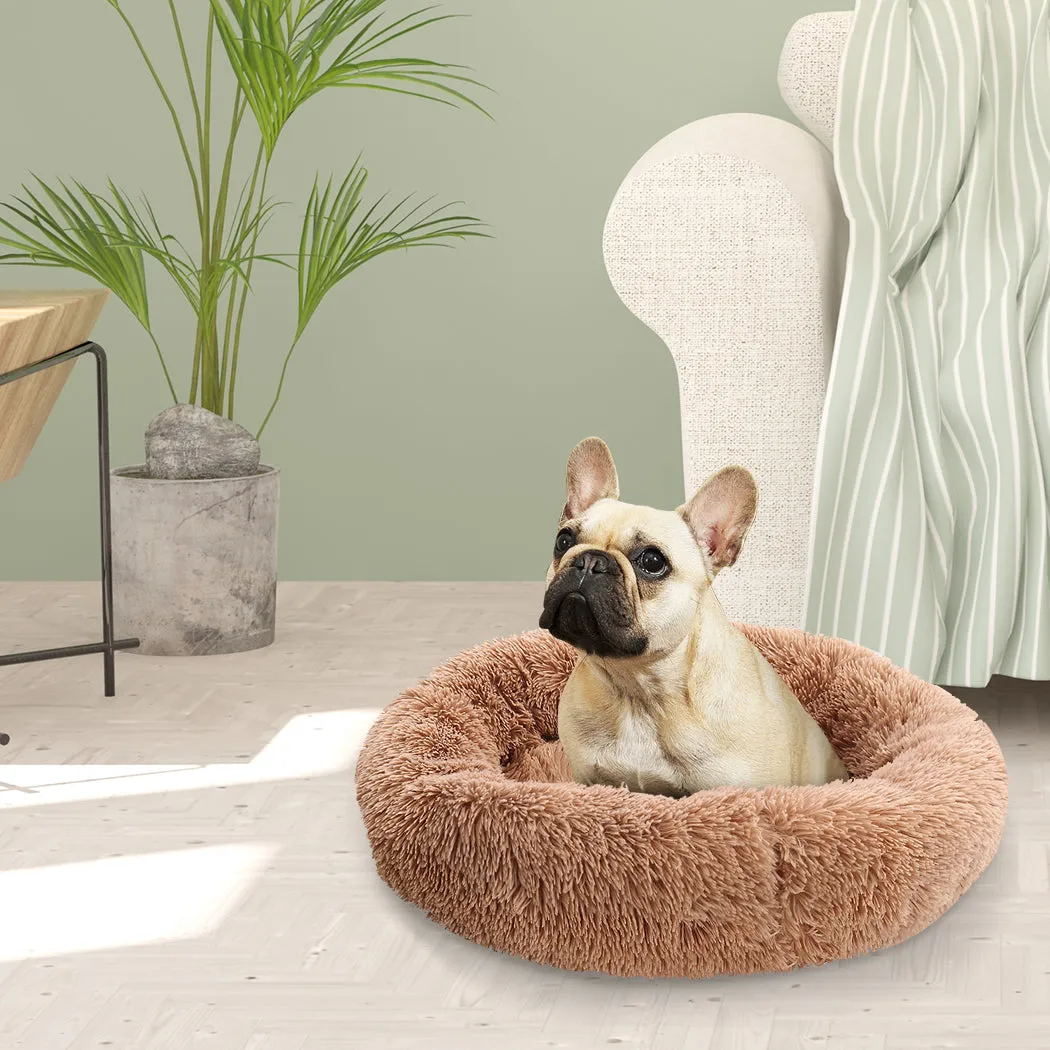 Dog Bed XXL, Soft Winter Cushion Mat, Brown