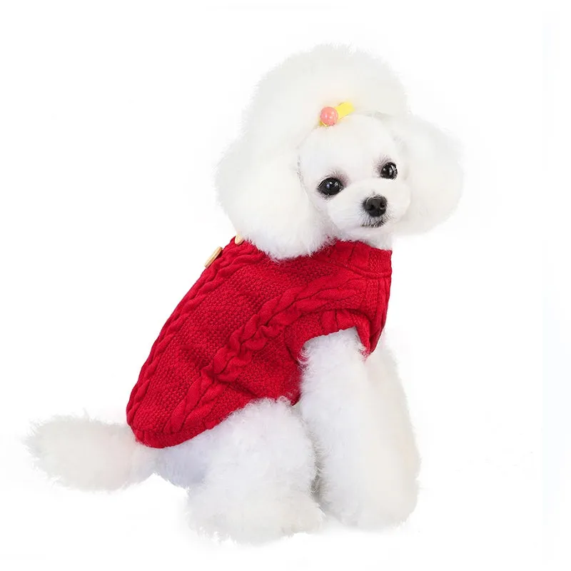 Dog Jacket Coat Pets Cats Clothes Sweater