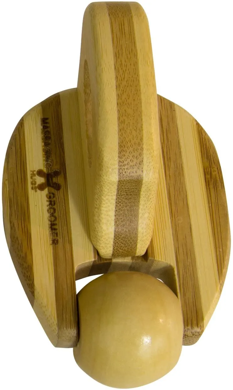 Dog Massage Brush - Massaging Pet Palm Brush - Hugs Pet Products