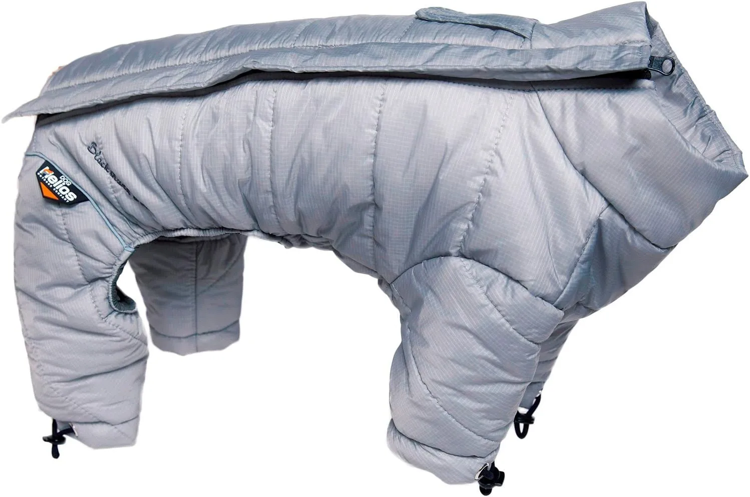 DOGHELIOS 'Thunder-Crackle' Full-Body Bodied Waded-Plush Adjustable and 3M Reflective Pet Dog Jacket Coat w/ Blackshark Technology, Small, Grenadine Red