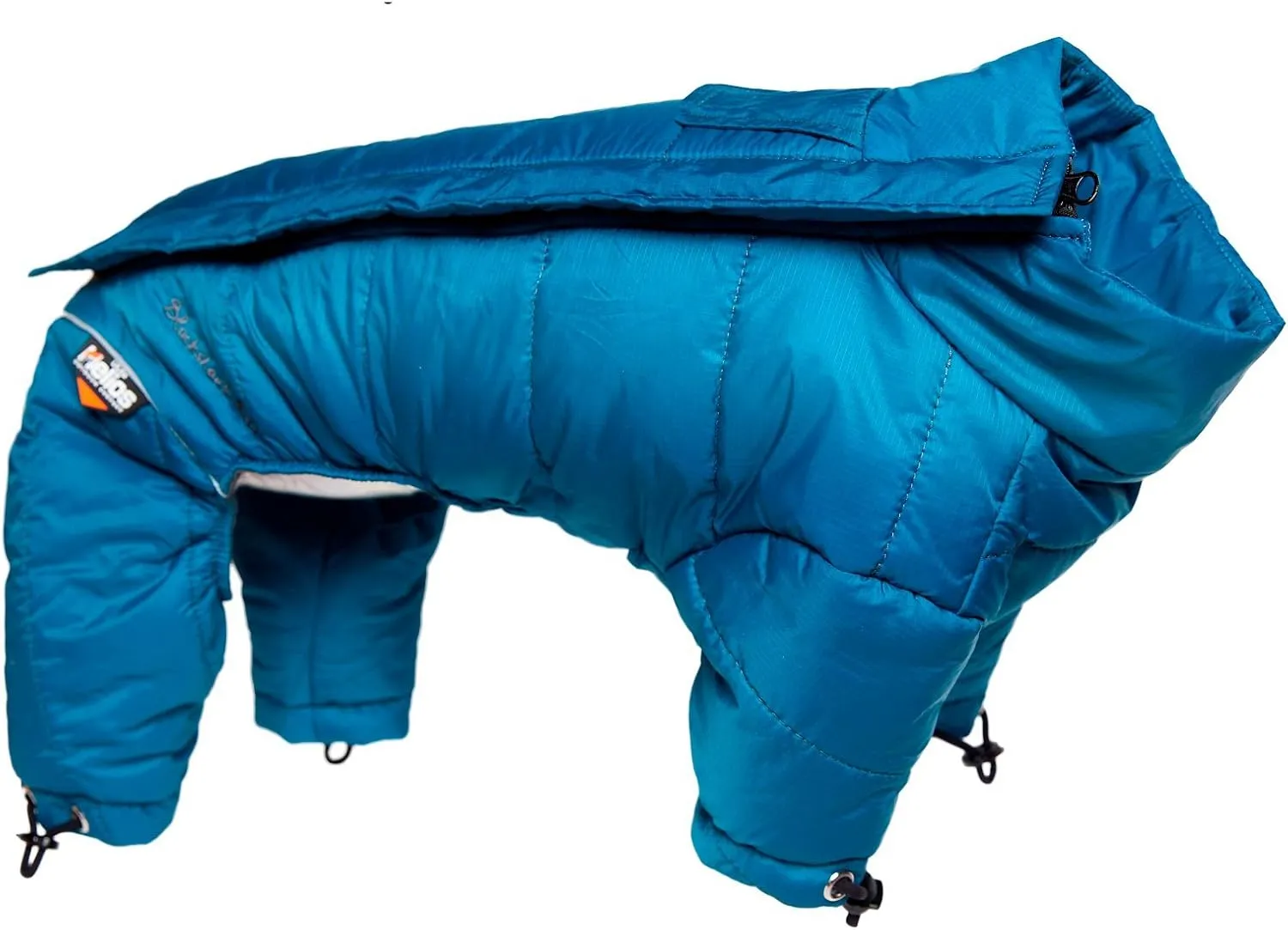 DOGHELIOS 'Thunder-Crackle' Full-Body Bodied Waded-Plush Adjustable and 3M Reflective Pet Dog Jacket Coat w/ Blackshark Technology, Small, Grenadine Red