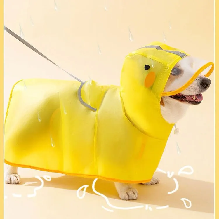Duck Pet Rain Coat