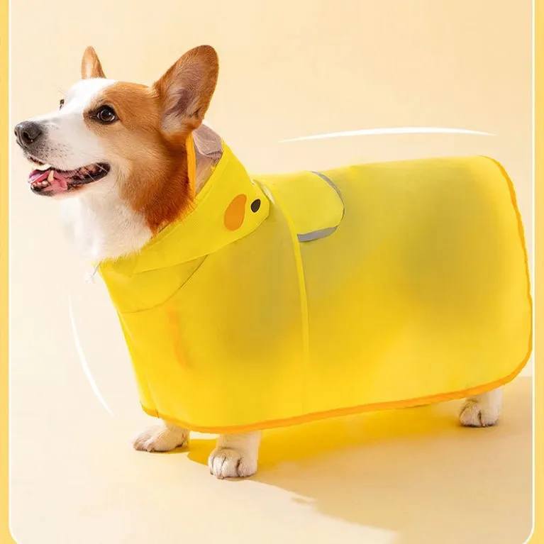 Duck Pet Rain Coat