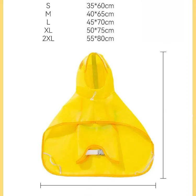 Duck Pet Rain Coat