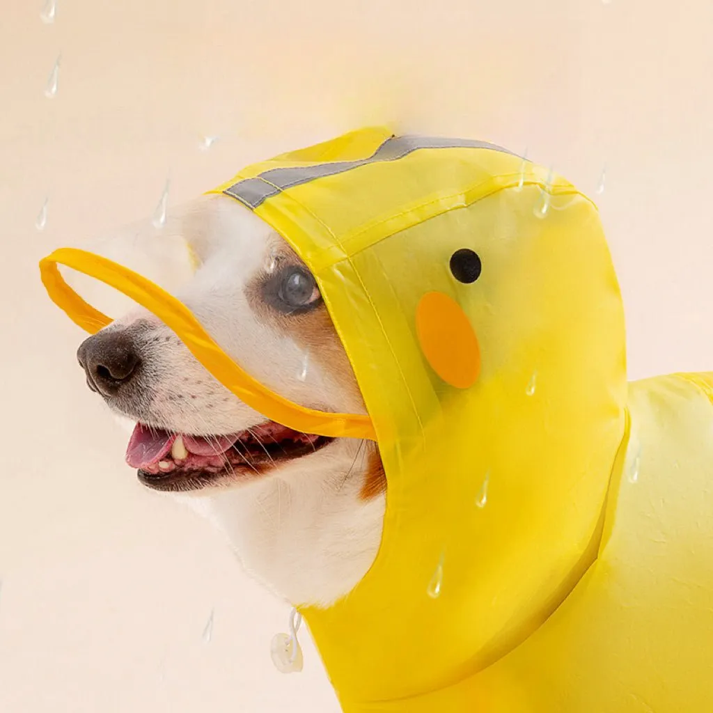 Duck Pet Rain Coat