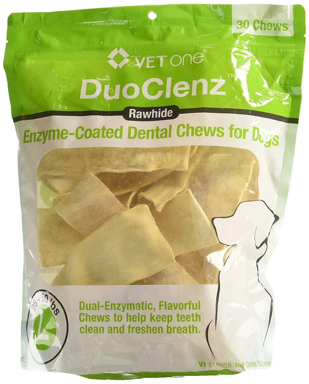 DuoClenz Rawhide Chews Canine