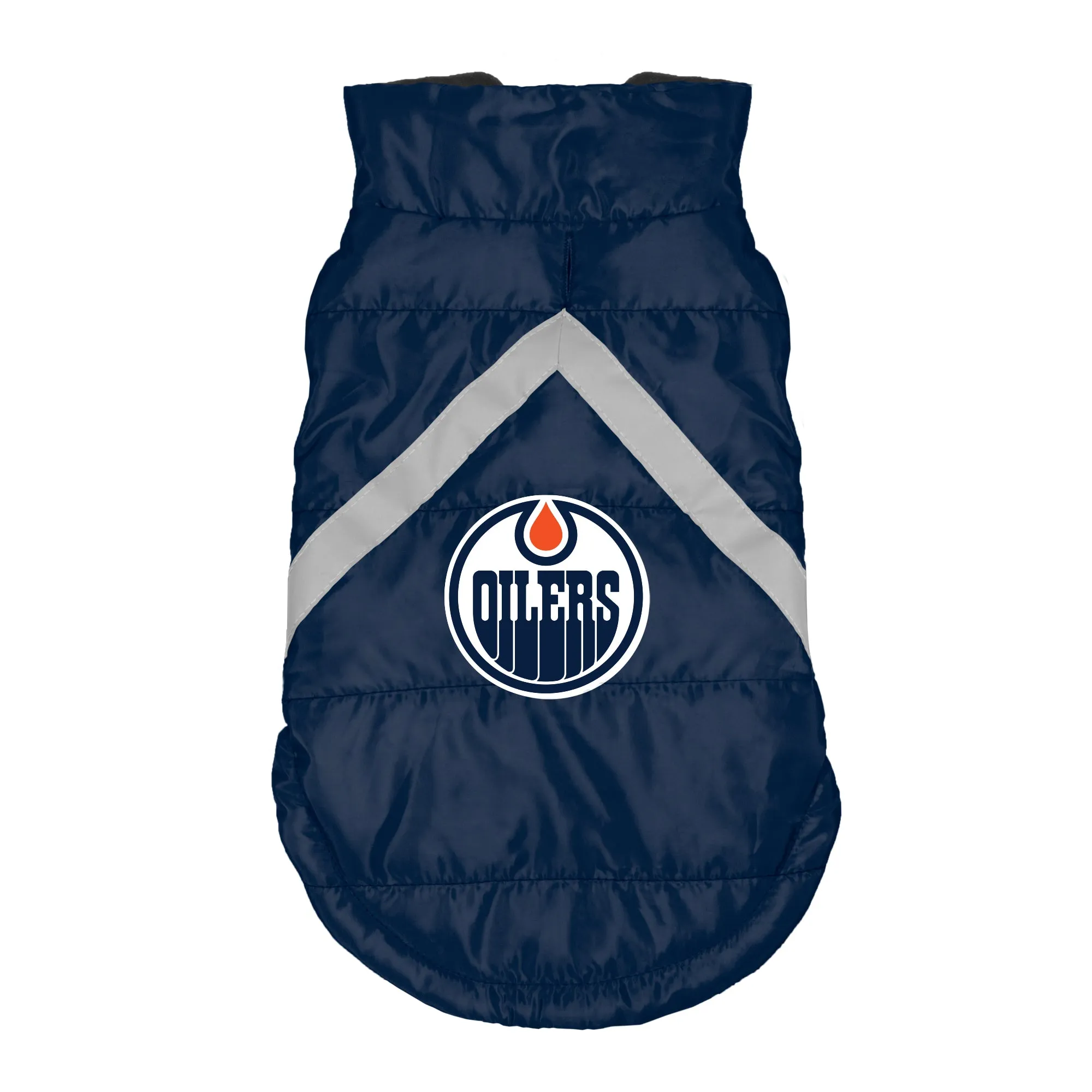 Edmonton Oilers Pet Puffer Vest