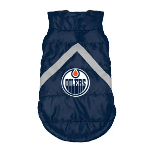 Edmonton Oilers Pet Puffer Vest