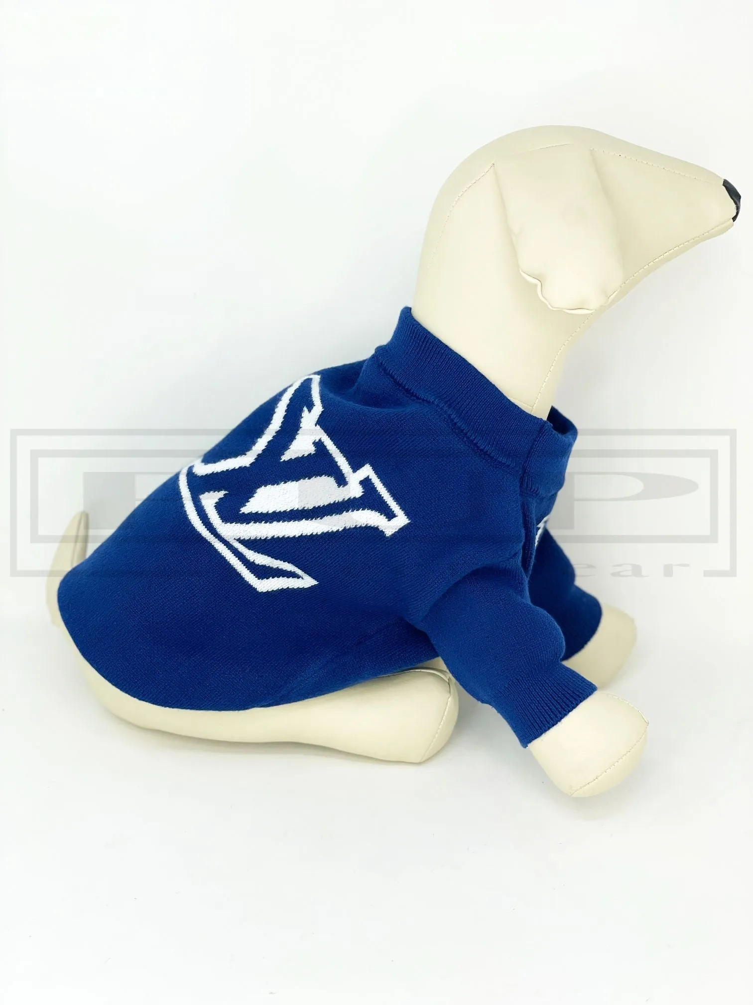 Ellie Initials Blue Sweater