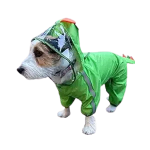 FOFOS PET RAINCOAT-DINOSAUR (XL)