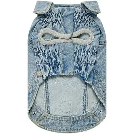 GF Pet Denim Jacket All Season Dog Jacket Light Wash