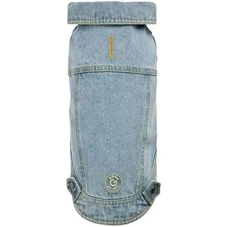 GF Pet Denim Jacket All Season Dog Jacket Light Wash