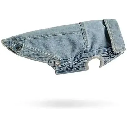 GF Pet Denim Jacket All Season Dog Jacket Light Wash