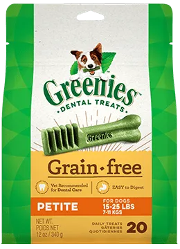 Greenies Petite Grain Free 12oz