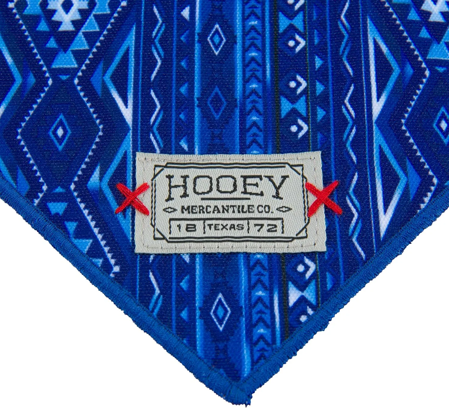 Hooey Nomad Dog Bandana, Polyester Dog Bandana with Graphic-Inspired Prints, Ombre Aztec