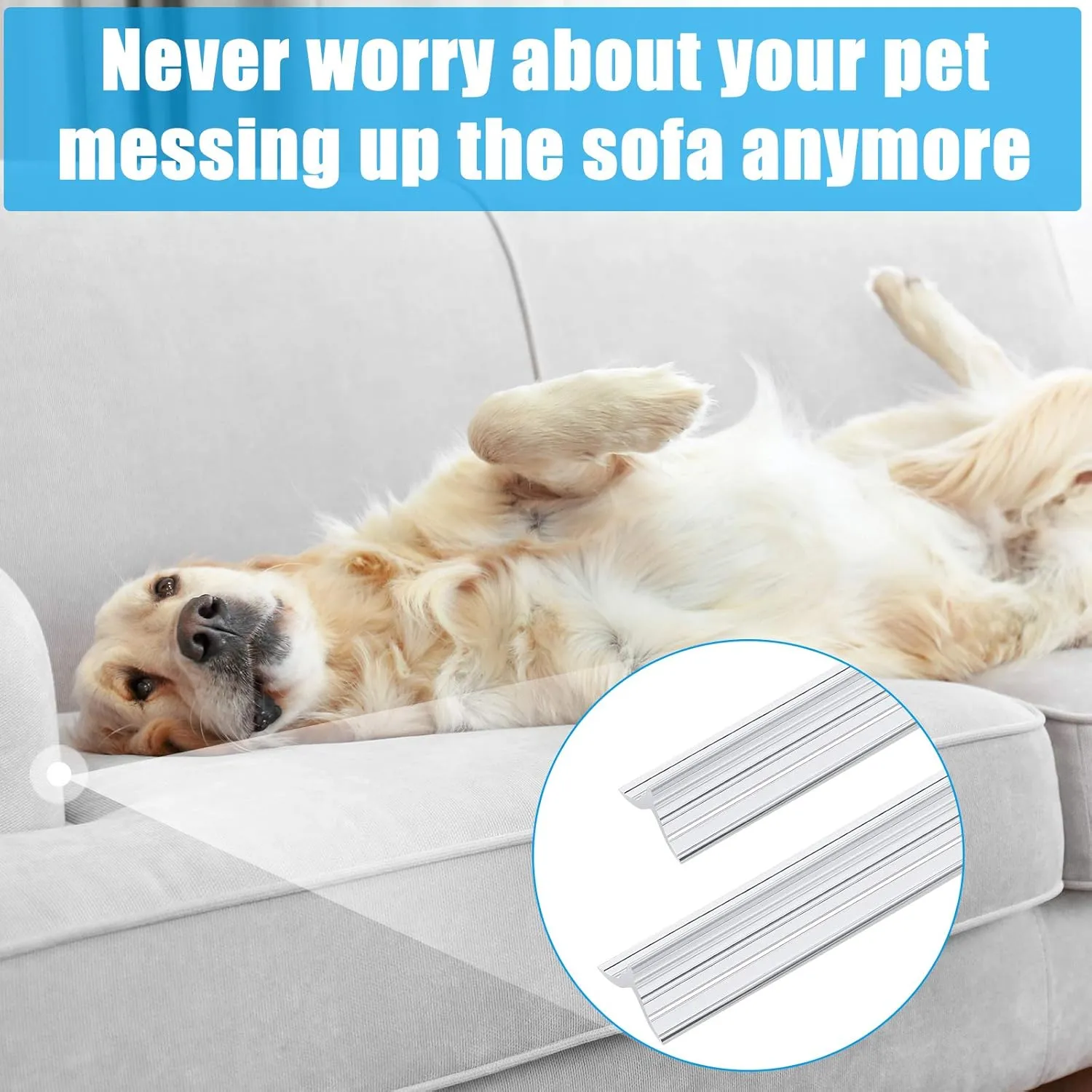 Jetec Sofa Slipcover Tucks Couch Cover Sectional Couch Covers Slipcover Tuck Grips for Sofa Armchairs Pet Owners(5 Pieces,12 Inch, 7 Inch)