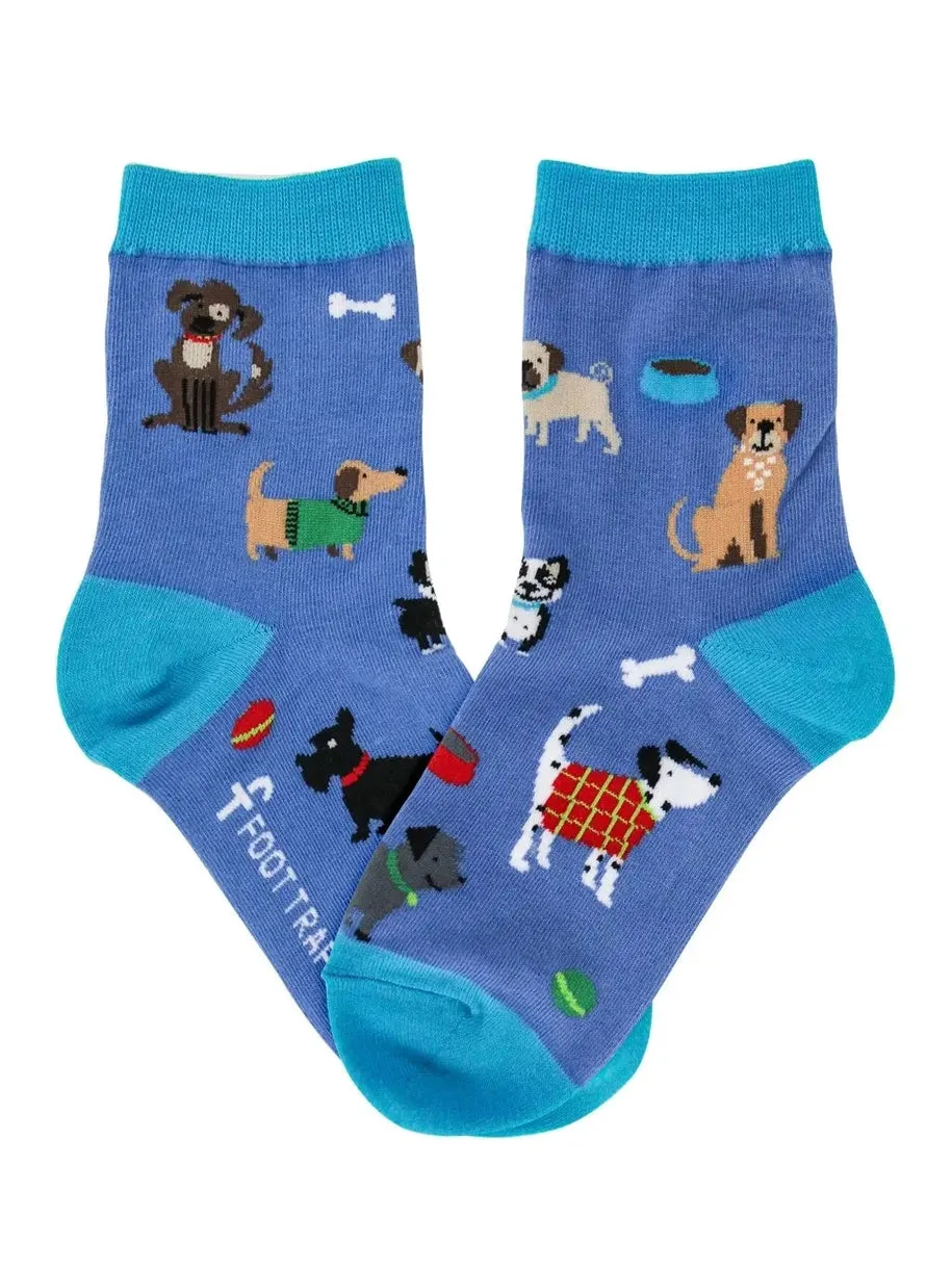 Kid's Socks Two sizes Dogs - 7032