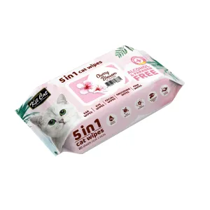 Kit Cat - Anti Bacterial Wipes for Cats Cherry Blossom (80pk)